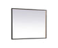 Pier 30x40 inch LED mirror with adjustable color temperature 3000K/4200K/6400K in black