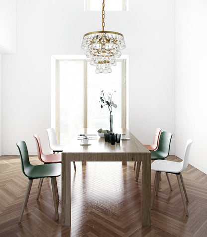 Kora 3 light Brass Pendant