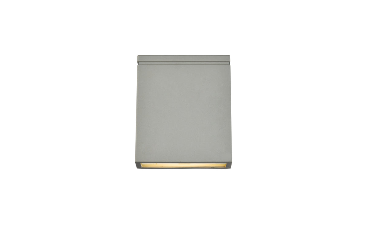 Raine Integrated LED wall sconce  in silver