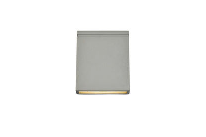 Raine Integrated LED wall sconce  in silver