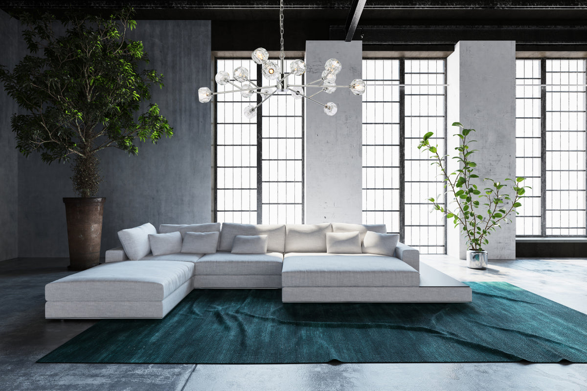 Graham 15 Light Pendant in Chrome