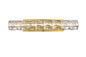 Valetta 24 inch LED linear wall sconce in gold