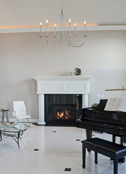 Cohen 42 inch chandelier in Chrome