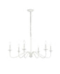 Rohan 30 inch chandelier in White