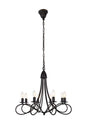Lyndon 8 light Dark Bronze Pendant