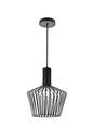 Ronnie 1 Light Black Pendant