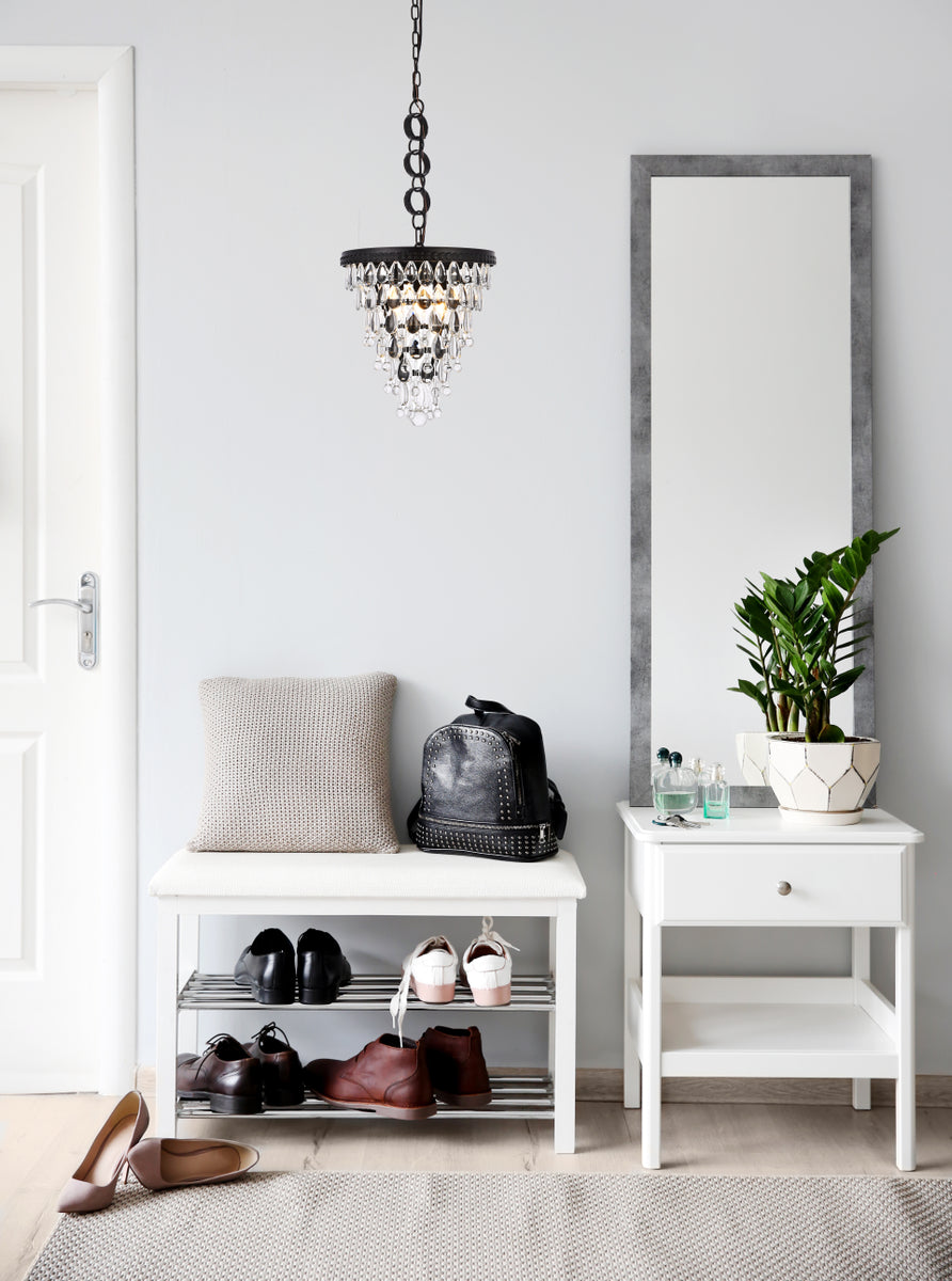 Nordic 3 lights black pendant