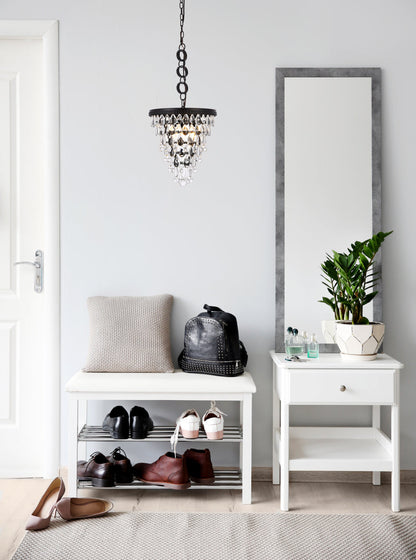 Nordic 3 lights black pendant