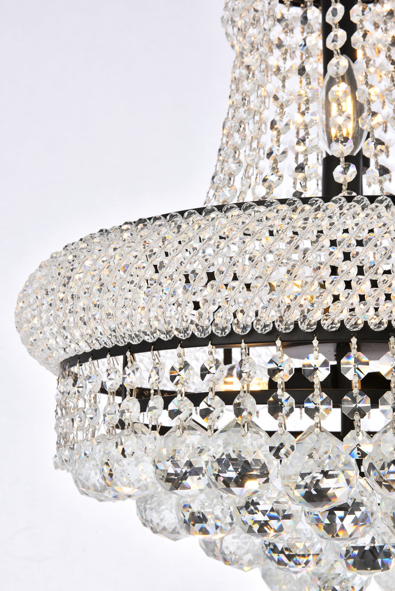 Primo 16 inch black pendant