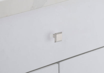 Wilow 1" Brushed Nickel Square Knob Multipack (Set of 10)