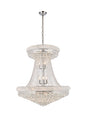 Primo 28 light Chrome Chandelier Clear Royal Cut Crystal