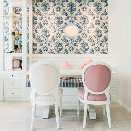 Eclipse 1 Light Chrome Pendant With Frosted White Glass