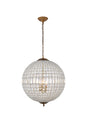 Olivia 5 light French Gold Chandelier Clear Royal Cut Crystal