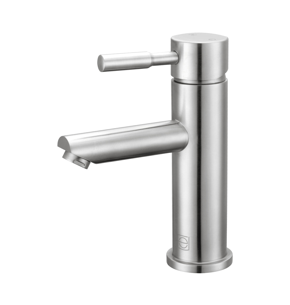 Mia Single Hole Single Handle Bathroom Faucet in Brushed Nickel