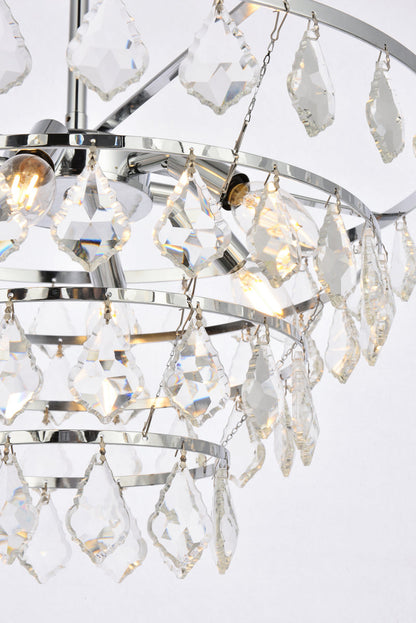 Ella 20 inch pendant in chrome