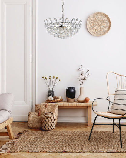 Emilia 18 inch pendant in chrome