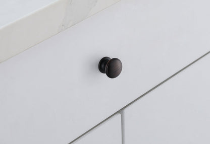 Kaid 1.2" Diameter Oil-rubbed Bronze Mushroom Knob Multipack (Set of 10)