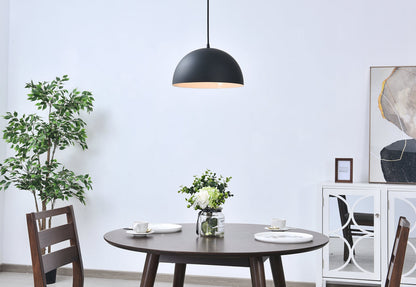 Forte 1 light black Pendant