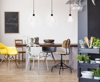 Mera 1 light black pendant