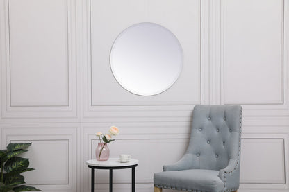 Gracin Round Mirror 24 inch in Clear