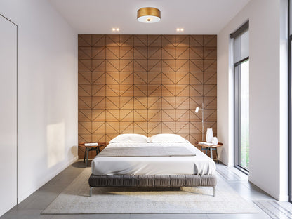 Hazen 2 light 12 inch Vintage Gold flush mount