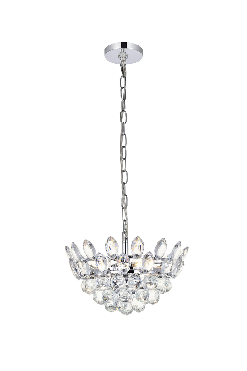 Emilia 14 inch pendant in chrome
