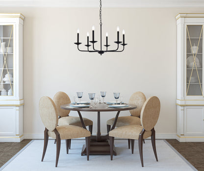 Cohen 30 inch pendant in black