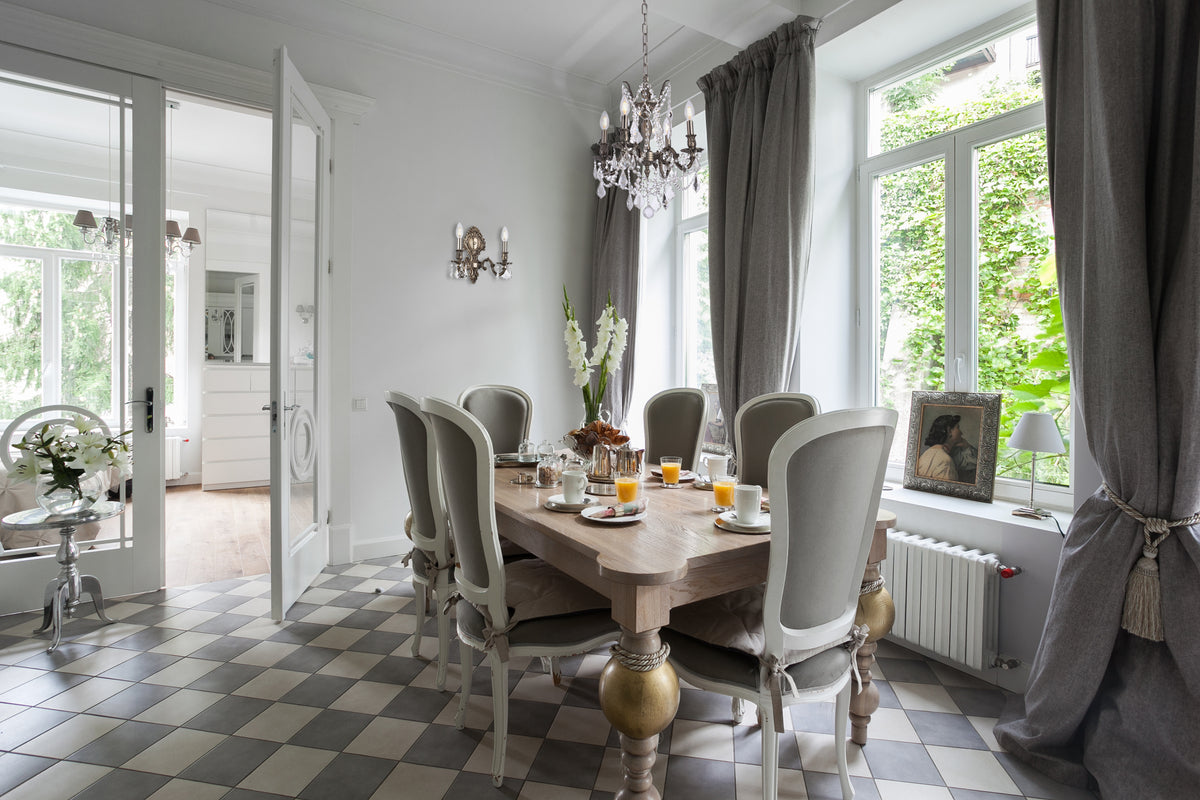 Rosalia 4 light Pewter Pendant Clear Royal Cut Crystal