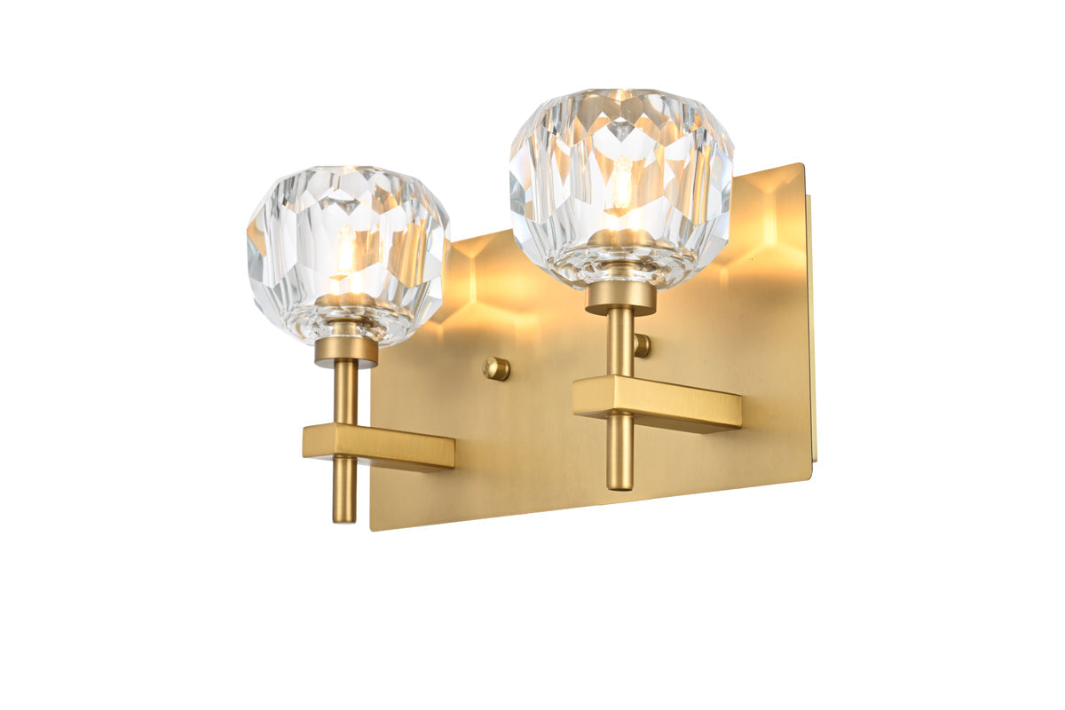 Graham 2 Light Wall Sconce in Gold