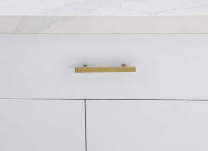 Dior 4" Center to Center Brass Bar Pull Multipack (set of 10)