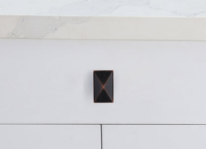 Perry 2" Oil-rubbed Bronze Rectangle Knob Multipack (Set of 10)