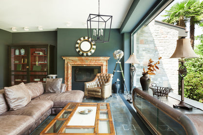 Maddox 6 light Black chandelier