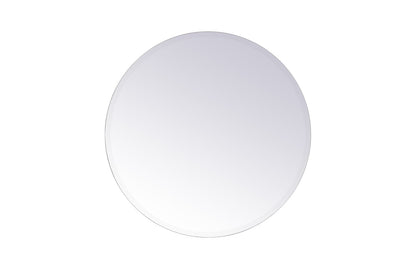 Gracin Round Mirror 28 inch in Clear