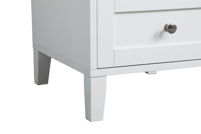18 inch Single Bathroom Vanity in White