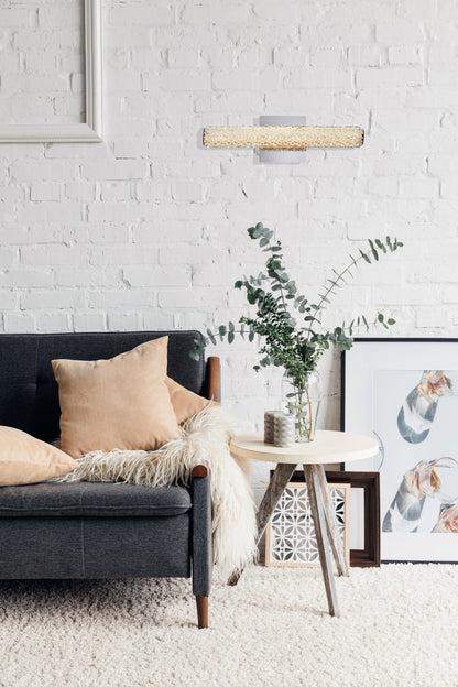 Bowen 18 inch Adjustable LED Wall Sconce in Chrome