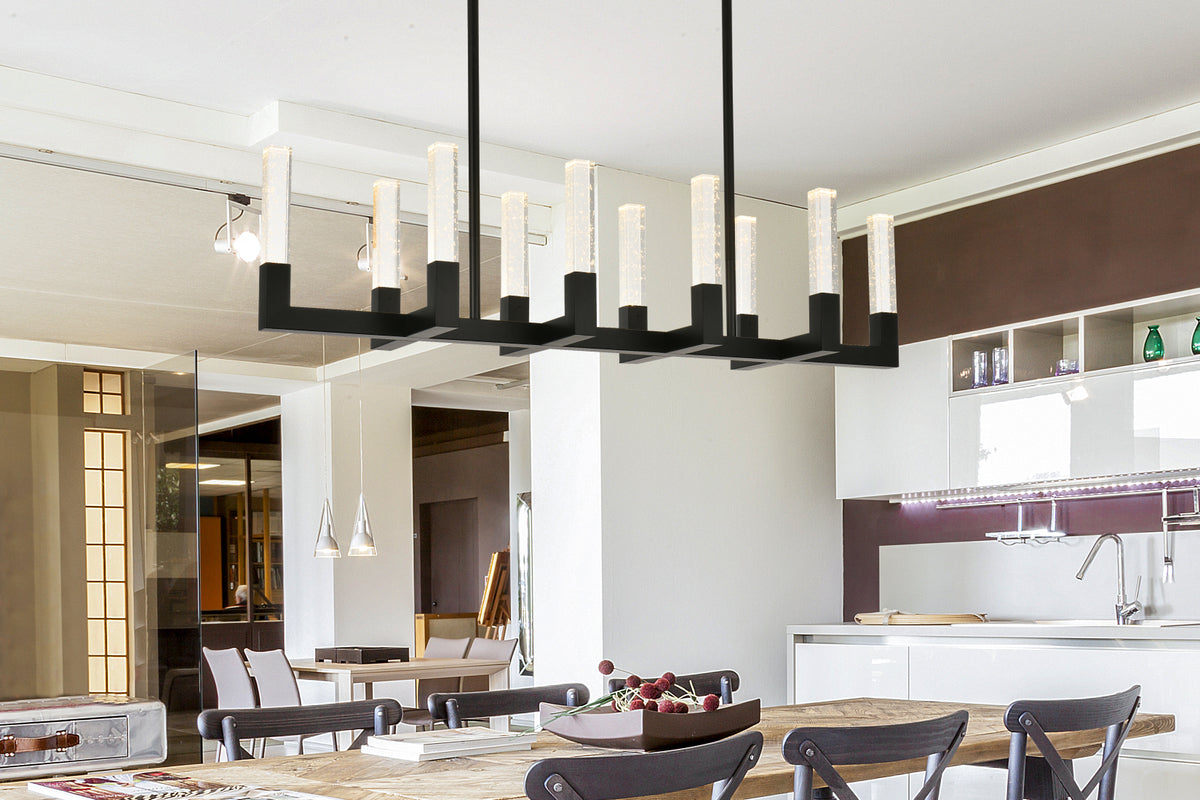 Noemi 48 inch Adjustable LED Pendant in Black