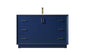 54 Inch SIngle Bathroom Vanity In Blue