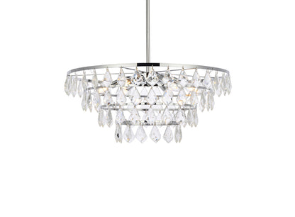 Ella 24 inch pendant in chrome