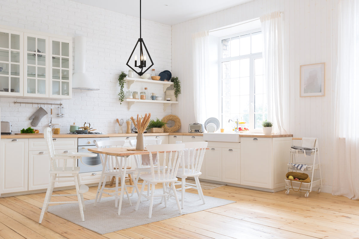 Irina 3 lights pendant in black