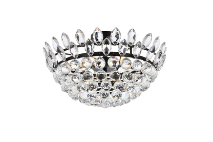 Emilia 20 inch flush mount in black