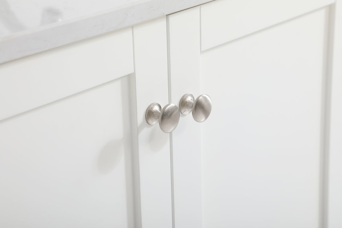 42 inch Single Bathroom Vanity in White