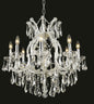 Maria Theresa 9 light Chrome Chandelier Clear Royal Cut Crystal