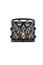 Madison 1 light Matte Black Wall Sconce Clear Royal Cut Crystal