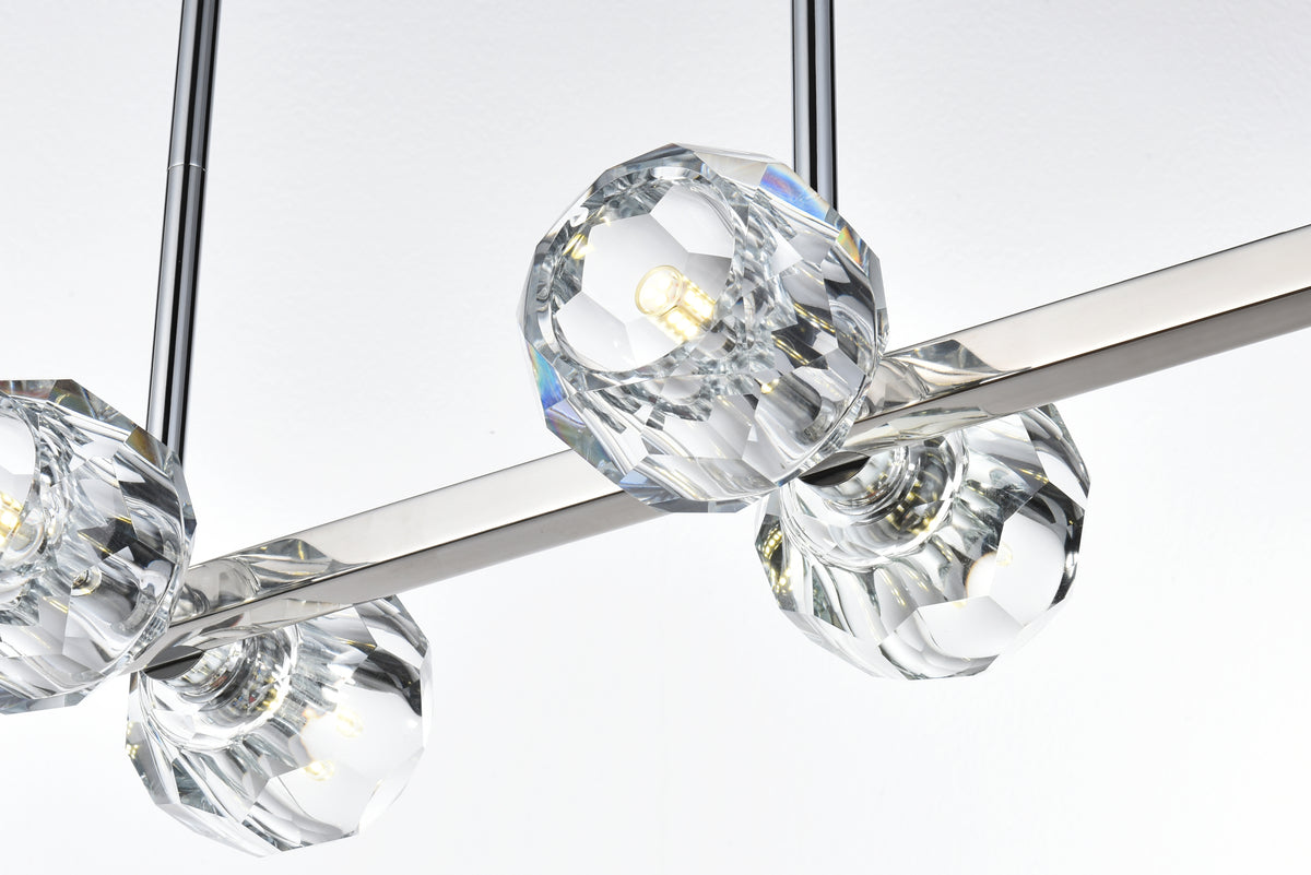 Eren 31 inch Pendant Light in Chrome