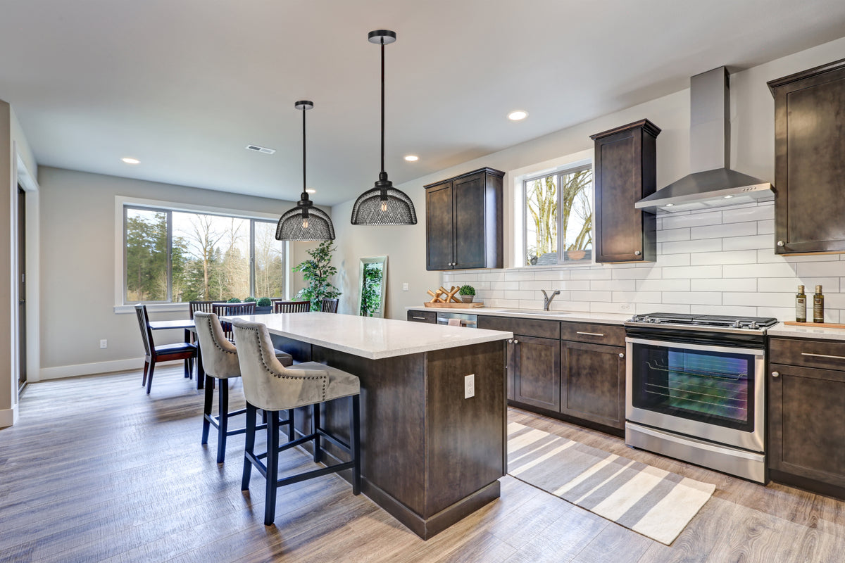 Warren Collection Pendant D13.5in H11in Lt:1 Black Finish