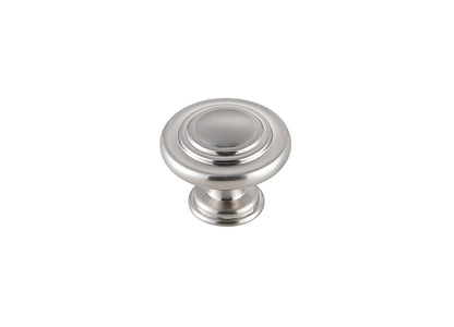 Minu 1.3" Diameter Brushed Nickel Mushroom Knob Multipack (Set of 10)