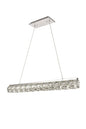 Valetta Integrated LED chip light Chrome Chandelier Clear Royal Cut Crystal