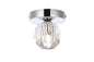 Eren 1 light chrome flush mount