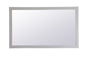 Aqua rectangle vanity mirror 60 inch in Grey