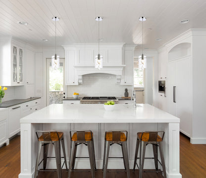 Hana 1 light Chrome Pendant